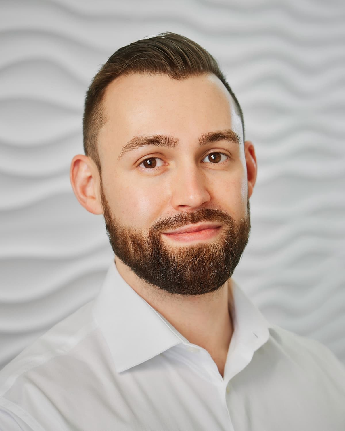 Portrait of Cory Gallagher, founder of Allure Aesthetics LLC in King of Prussia, Pennsylvania.